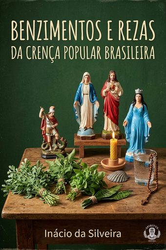 Capa de Benzimentos e Rezas da Crença Popular Brasileira