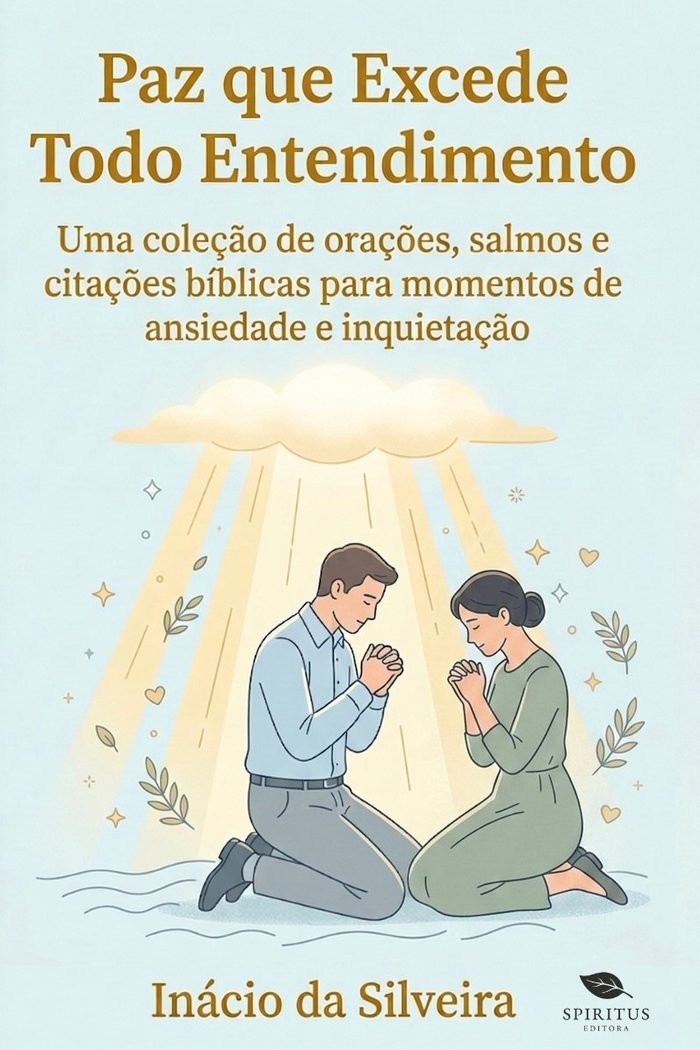 Capa do livro Paz que Excede Todo Entendimento, de Inácio da Silveira